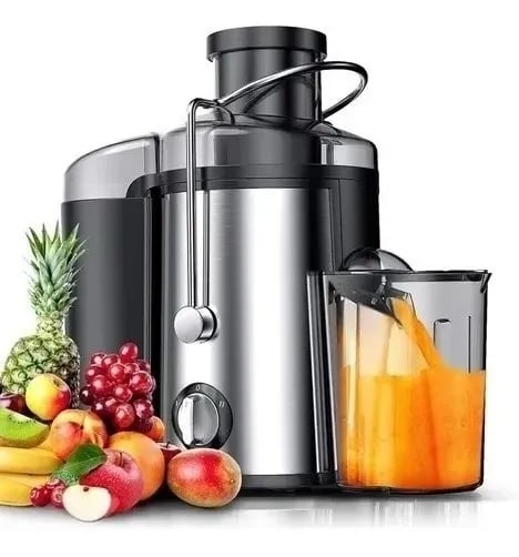 Extractor de jugos centrífugo acero inoxidable