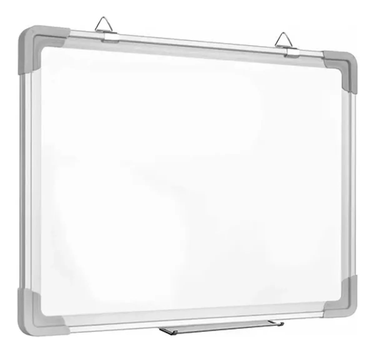 Pizarra Blanca Acrilica Magnetica Borde Aluminio 70x100 Blanco