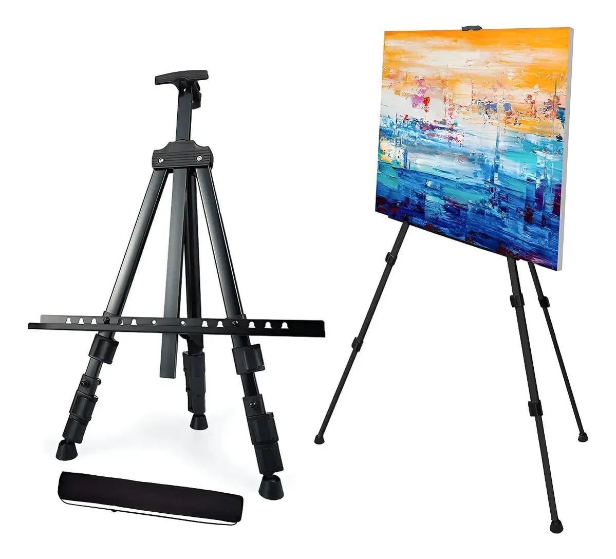 Atril Metálico Caballete Niño Pintura Artística Adaptable 160cm