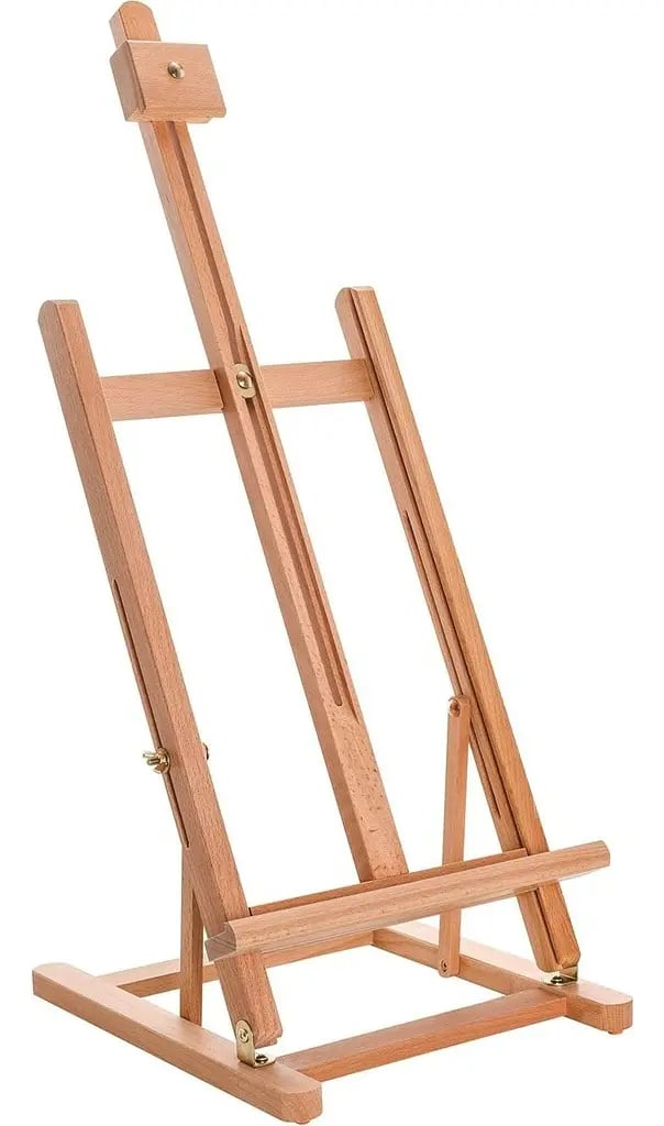 Atril Plegable SobreMesa Madera 75cm Para Pintar Artistas