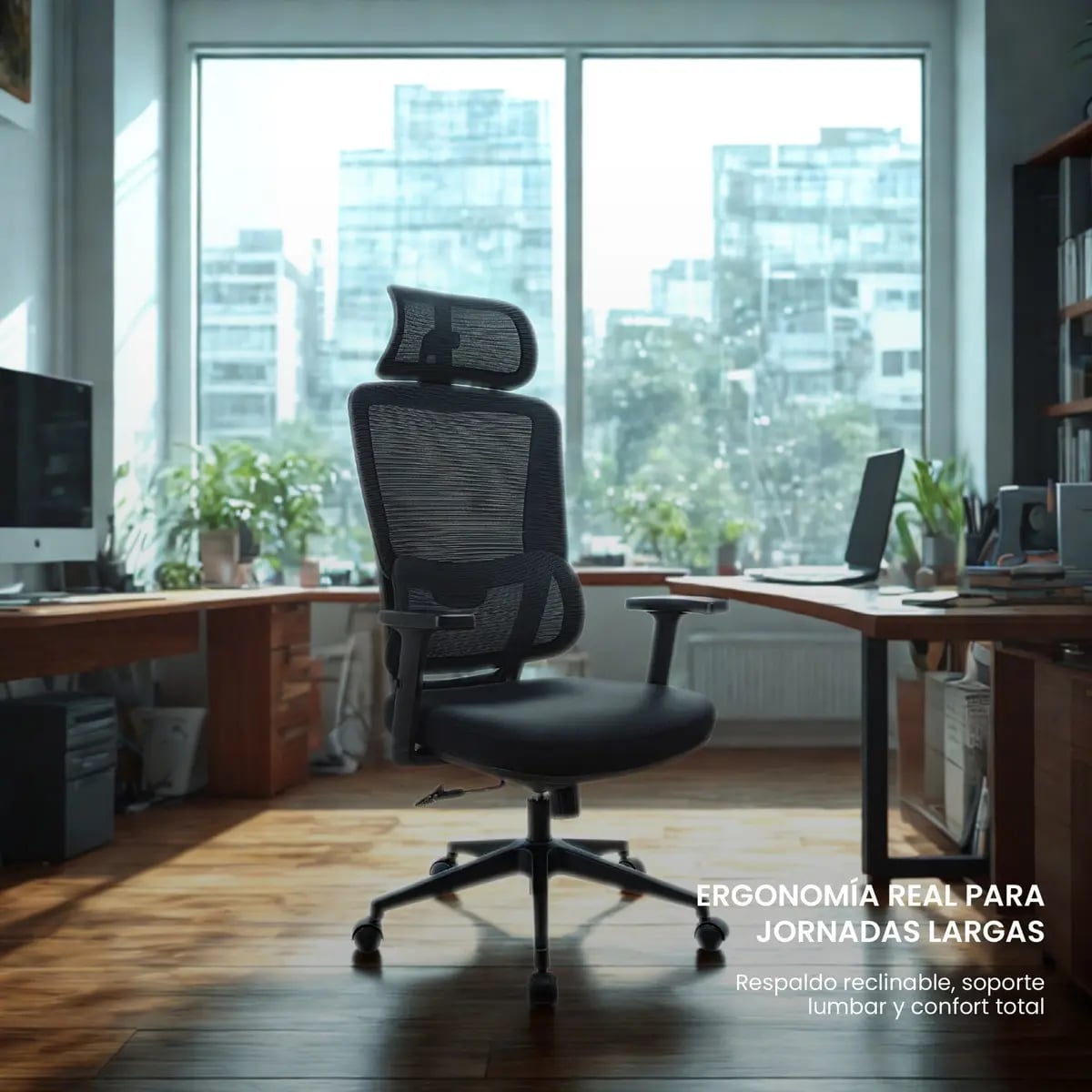 Silla Escritorio Oficina Ergonómica Reclinable Sanvartech