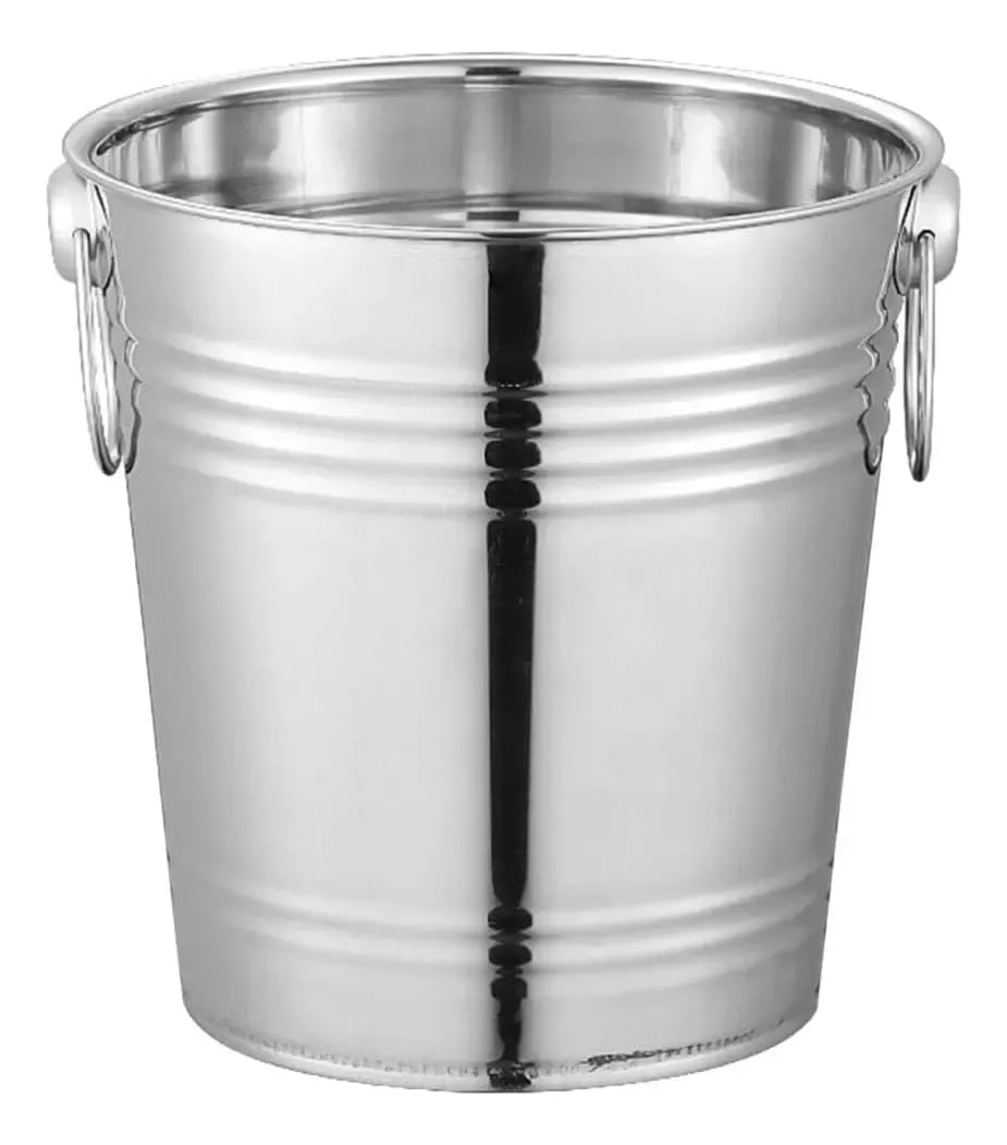 Hielera Cubetera De Acero Para Botella Latas Hielo Hogar 6l